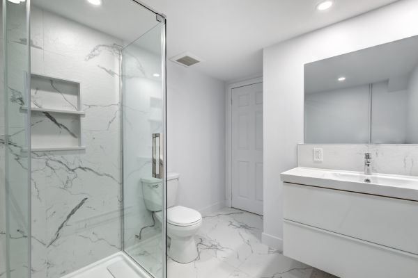 Basement Bathroom Installation in Cary