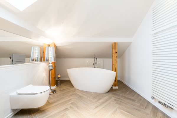 Attic Bathroom Renovation in Cary