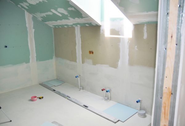 Attic Bathroom Remodeling in Cary